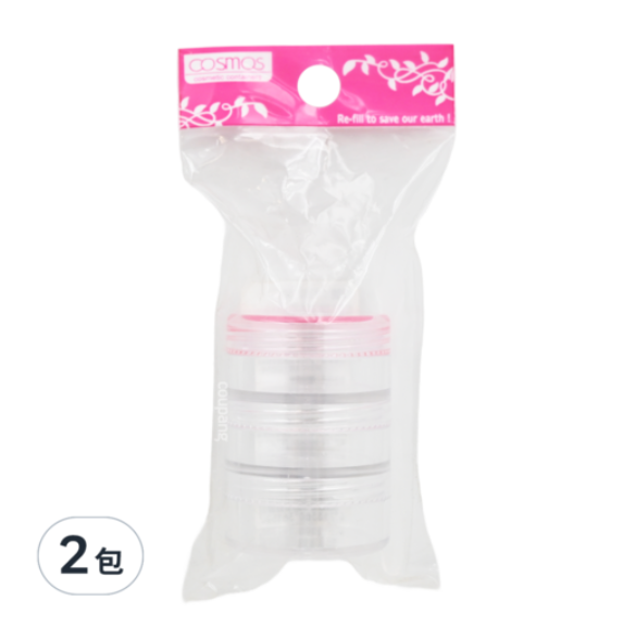 透明面霜罐 10g 3入
